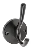 Крючок мебельный RHINO, черный матовый — купить оптом и в розницу в интернет магазине GTV-Meridian.